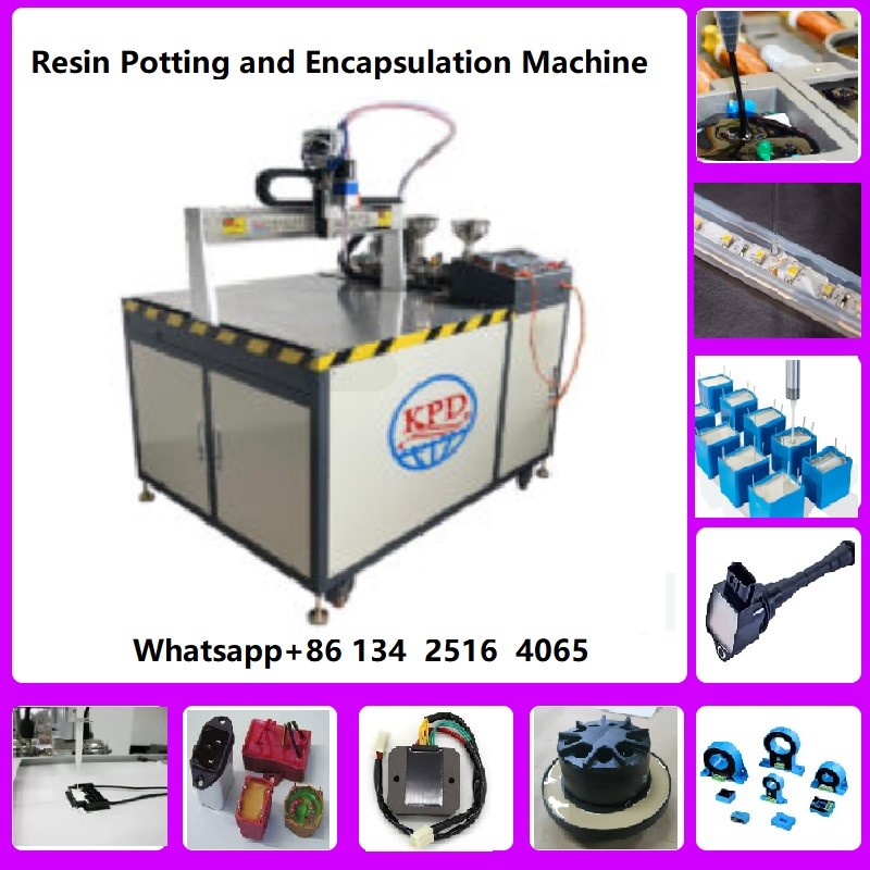 Glue Manufacturing Machinery Epoxy Resin Dispenser Machine Potting Machine to PU Resin for sensor potting