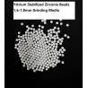 Buy cheap 95 Yttrium Stabilized Zirconia Beads 1.6-1.8mm grinding media for painting，ink from wholesalers