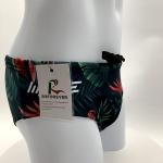 Mens Sublimation Bikini Swimwear Swim Briefs With Drawstring / Full Lining