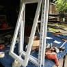 Buy cheap Residential Aluminum Awning Window Double Tempered Glass Vertical from wholesalers