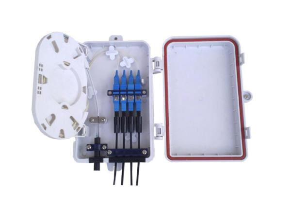 Buy cheap Fiber Optic Splitter Distribution Box FTTH With 4 port SC FC ST LC Connectors from wholesalers