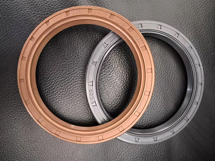Double Lip Rotary Shaft Fluorine Rubber Oil Seal With Different Types