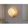 Buy cheap Minimalist copper wall lamp bedroom bedside lamp modern simple living room background wall lamp hotel villa stair corridor lamp from wholesalers