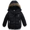 Buy cheap Fashionable Kids Hooded Puffer Jacket , Plain Dyed Boys Down Winter Coat from wholesalers