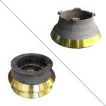 High manganese steel crusher concave and mantle with high wear resistance