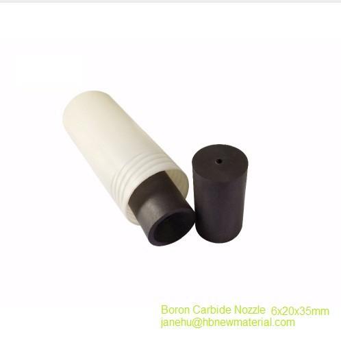 Buy cheap Boron Carbide B4C Sand Blaster Blasting GUN Nozzle TIP L35*D20*d8mm from wholesalers