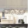 Buy cheap Nordic Creative LED Chandelier Gold/Chrome Bedroom Restaurant Terzani Argent Chandelier(WH-MI-148) from wholesalers