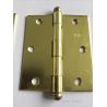 Buy cheap High Lights Ball Head Heavy Duty Door Hinges , Cabinet Door Hinges Bright Color from wholesalers