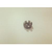 Buy cheap Flat 1.25mm Pitch M8 Castle Nut , Castellated Lock Nut Corrosion Resistance ISO product