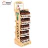 Buy cheap 5 - Layer Wooden Energy Drink Display Stand For Bakery / Coconut Water Retail from wholesalers