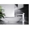 Buy cheap Single handle Wash basin Faucet tall body chrome bathroom faucet from wholesalers