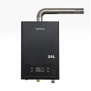 China Balanced Indoor Gas Water Heater Temperature Control Digital Gas Water Heater on sale
