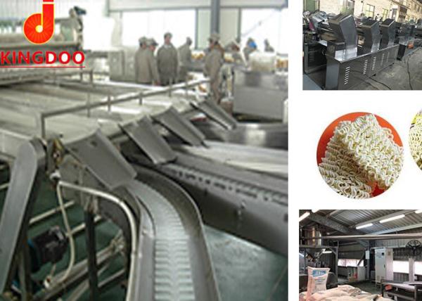 Non - Fried Noodle Production Industrial Noodle Making Machine With Distributing