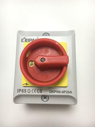 Buy cheap Commercial 10 - 100 Amp Rotary Isolator Switch / Change Over Switch IP65 from wholesalers