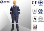 Lightweight Site PPE Safety Wear Clothing , Work PPE Clothing FR Cotton Flame