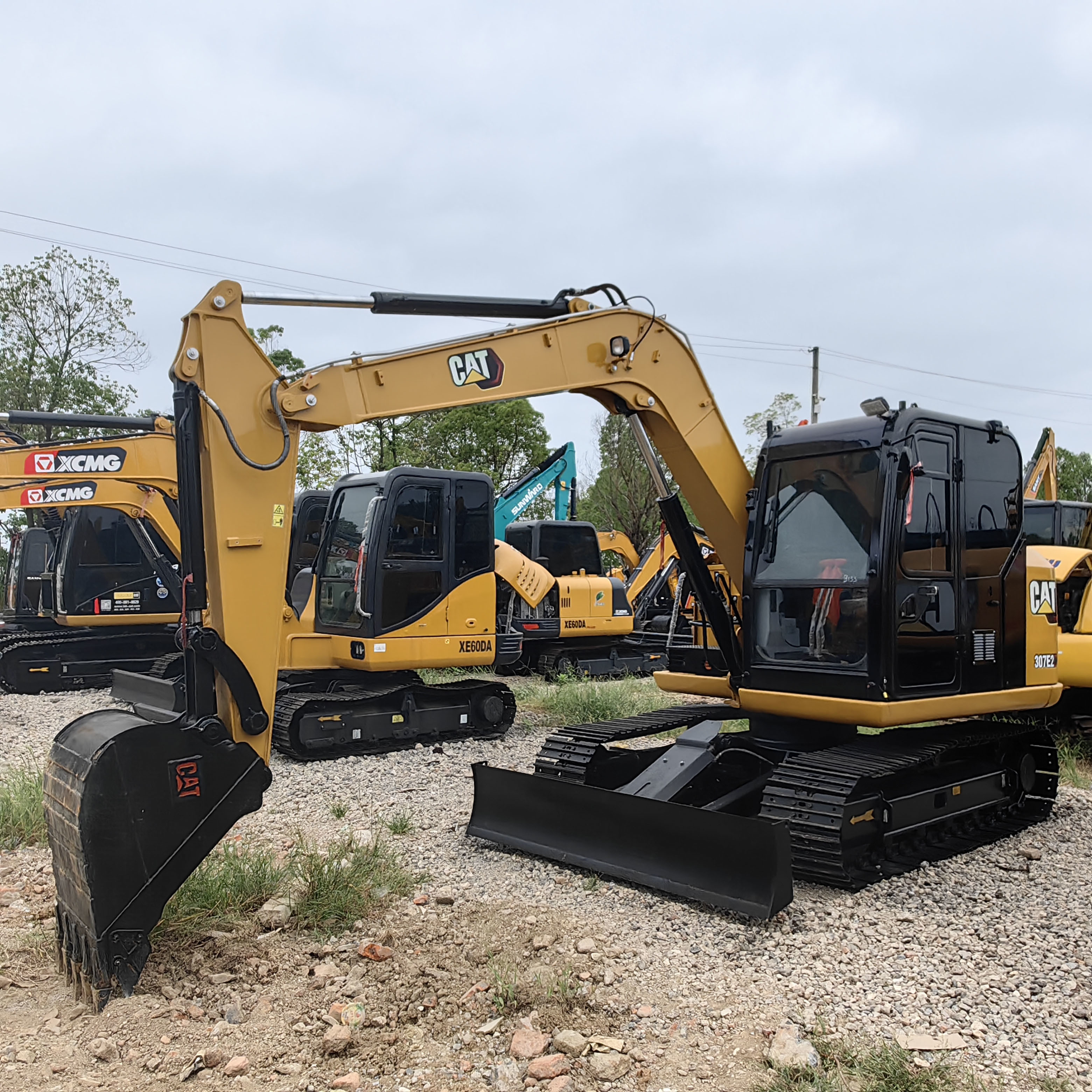 Used Caterpillar Caterpillar Japan 307E2 6900 Weight 41.5KW Crawler Digger