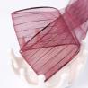 Buy cheap 10mm-25mm Gold Line Striped Polyester Organza Ribbon for Gift Wrapping and Boxes Packing or Ribbon Bow from wholesalers