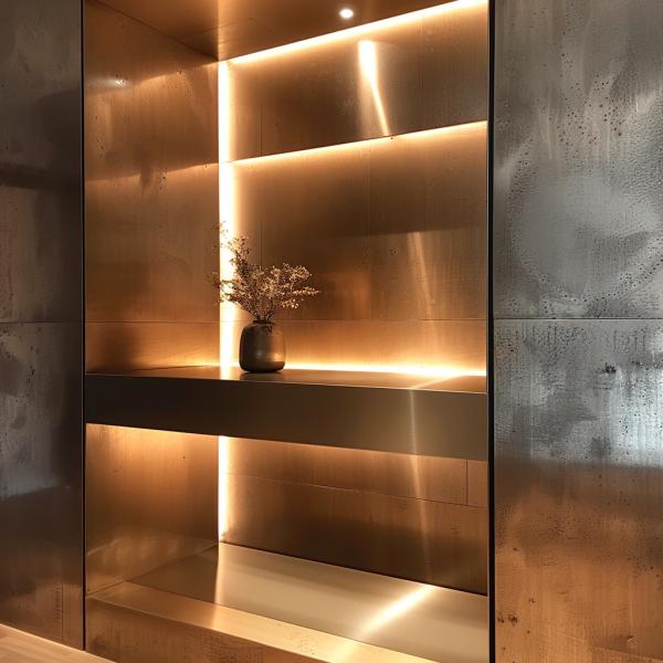 Buy cheap Custom Sized Fireproof A Class Stainless Steel Niche with PVD Coating Options from wholesalers