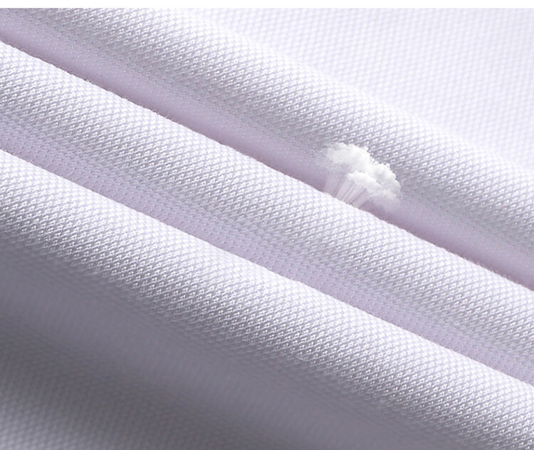 Logo Printable Custom Work Polo Shirts Collared Style Breathable 100% Cotton Fabric