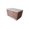 Buy cheap Stone top wooden night stand for courtyard Marriott hotel,hotel bedroom furniture,hotel bedside table from wholesalers