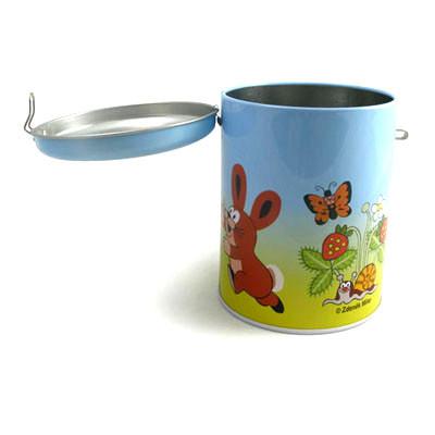 Buy cheap supply round money bank coin tin boxes with slot on top from wholesalers