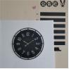 Buy cheap Home Decor Black Round Hollow Carved Wall Clock from wholesalers