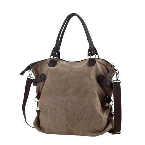 Buy cheap Canvas handbag tote bags shoulder bags for ladies large bolsas bolsa de couro feminina from wholesalers