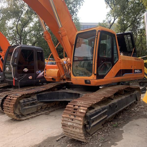 Buy cheap Affordable Doosan DH420 Excavator with 1.9m3 Bucket Capacity and 42000 KG Weight from wholesalers