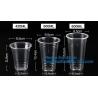 Buy cheap Food grade 12oz 375ml cold drink transparent biodegradebale PET disposable plastic cup/airline plastic drinking cup from wholesalers