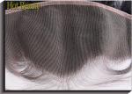 Natural Black Top Closure Straight Hair Ear to Ear Lace Frontal Human Hair