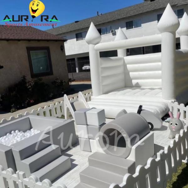 Buy cheap Outdoor Commercial Grey Soft Play Equipment Playground Children Games from wholesalers