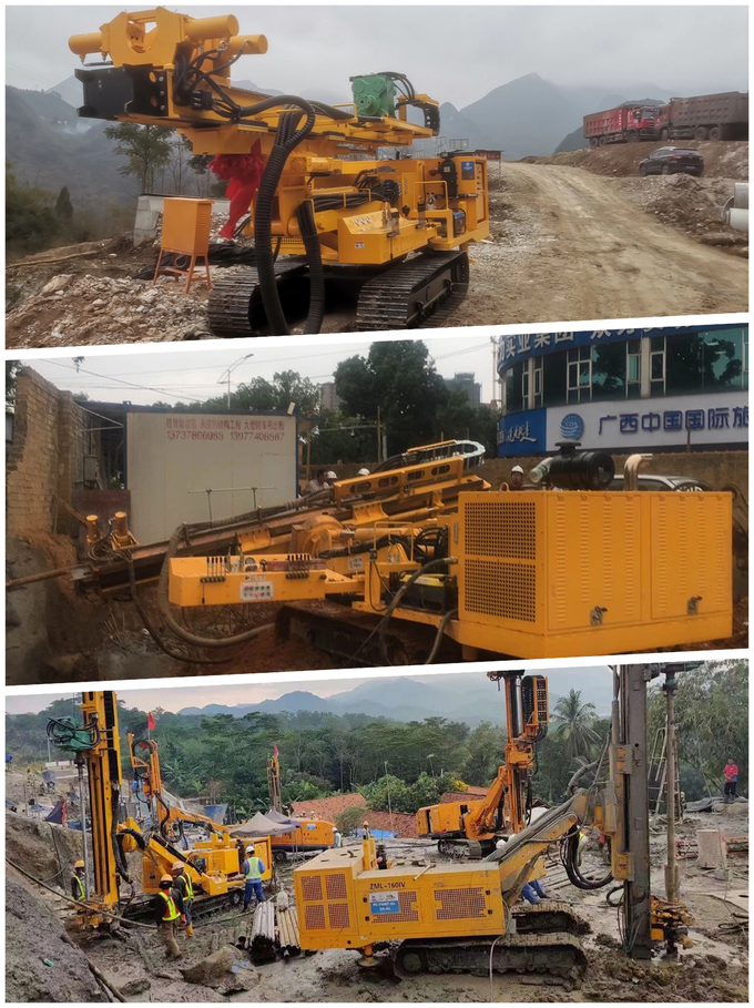 Multifunctional Hard Rock Drilling Equipment 38-102mm