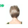 Buy cheap Fluffy Light Brown Short Fiber Wig Natural Looking Women Synthetic Wigs from wholesalers