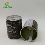 Alcohol Tin Cans 0.21mm Thickness CMYK 100ML Beverage Tinplate containers 100ml