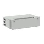 96 Cores LC APC Type 19 Inch Swing Patch Panel ODN Network Gray Fiber Optic