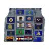 Buy cheap Merrow Border 3D 6.2cm Japan Flag Patch Custom Jacket Patches from wholesalers