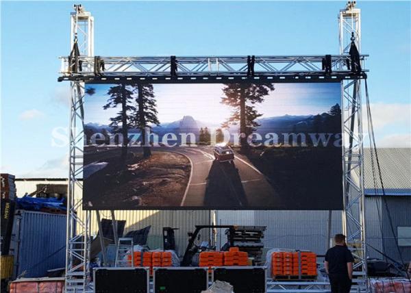 Buy cheap Fixed Color Outdoor LED Screen Rental P6 SMD2727 Die Casting Aluminum Cabinet from wholesalers