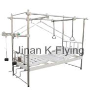 Buy cheap SS Hospital Traction Bed , Three cranks Manual Patient Bed product