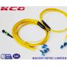 Buy cheap Single Mode Breakout Fiber Optic Cable MPO/APC To 12 LC/UPC OS2 G652D 2.0mm PVC from wholesalers
