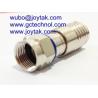 Buy cheap F male compression connector coaxial connector waterproof with O-ring for RG6 coaxial cable from wholesalers