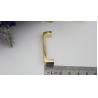 Buy cheap Handbag accessory hanging brush anti brass color zinc alloy 38 mm metal arch bridge for sales from wholesalers