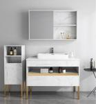 40cm 1200mm Wall Mounted Contemporary Bathroom Cabinets Vanities