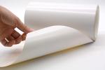 Matte White 1Mil Permanent Adhesive Antistatic Polyimide Reusable Sticker