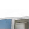 Buy cheap Office metal furniture Knock-down Vertical 6 doors steel cabinets from wholesalers