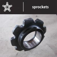 Buy cheap Heat Treatment Double Pitch Chain Driven Sprockets Oil Resistant product