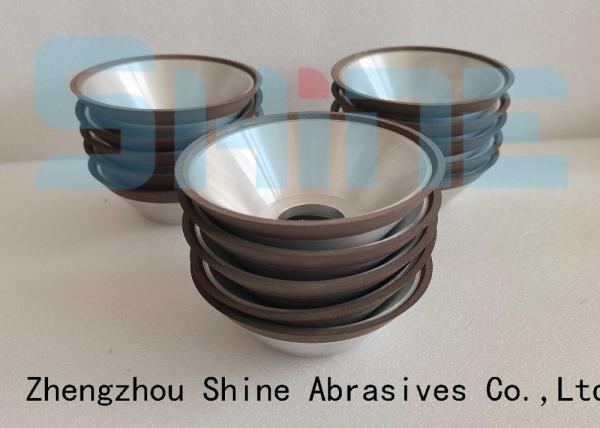 Buy cheap 4.5'' Resin Bond Diamond Grinding Wheels 11V9 Flaring Cup Shape from wholesalers