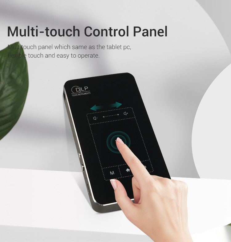 Best Selling Android DLP Video Projector DLP 4K Smart Portable Short Throw Multimedia Mini Pocket Projector