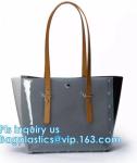 Leisure PVC Purple Handbag For Ladies, Promotional Handbags, Summer Beach Bag