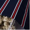 Buy cheap Striped 100 Pure Cotton Fabric , 192cm Sportswear Knit Cotton Yarn Fabric from wholesalers