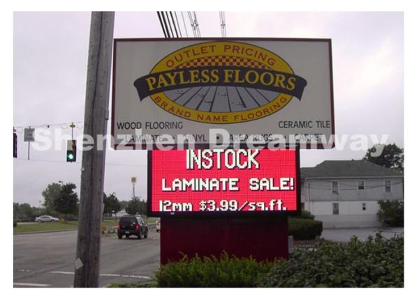 Buy cheap 16 mm Pixel Pitch Outdoor LED Display Signs Advertising with RGB EPISTAR LED Chip from wholesalers